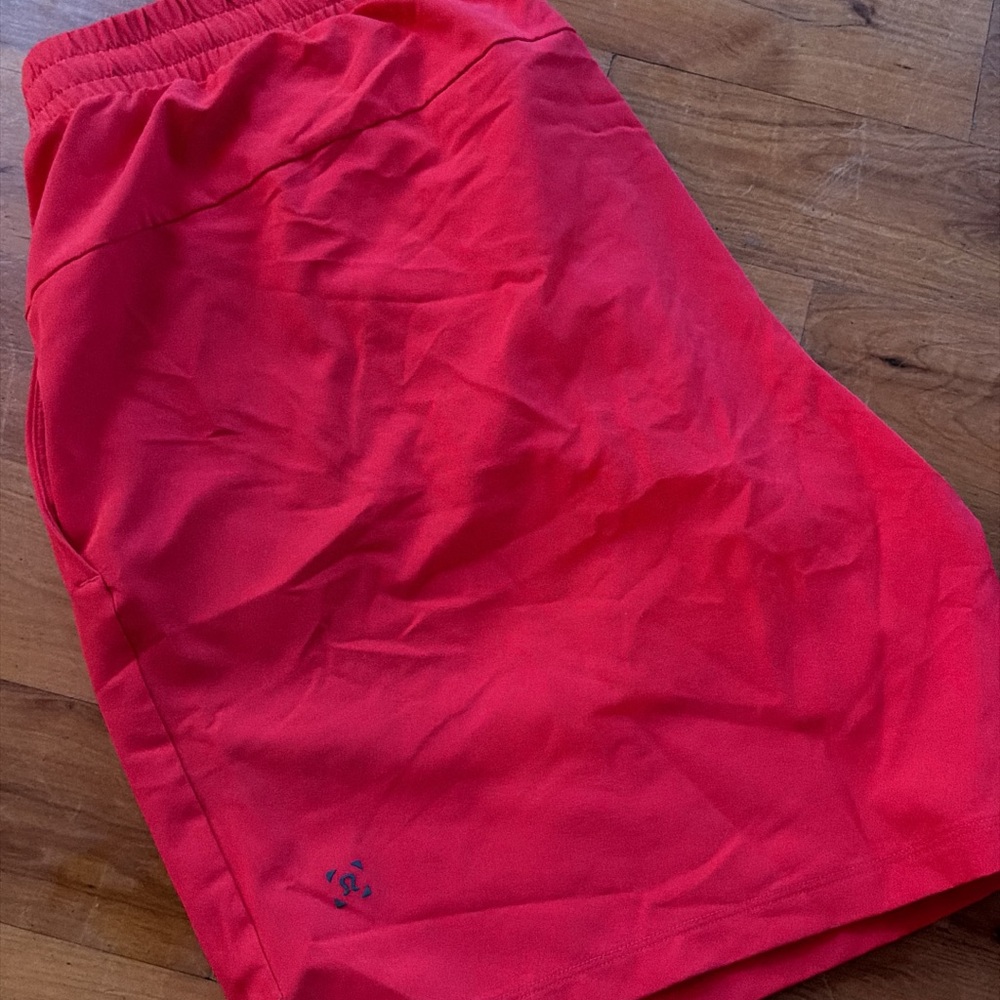 lululemon athletica Bright Red Men's Athletic Shorts